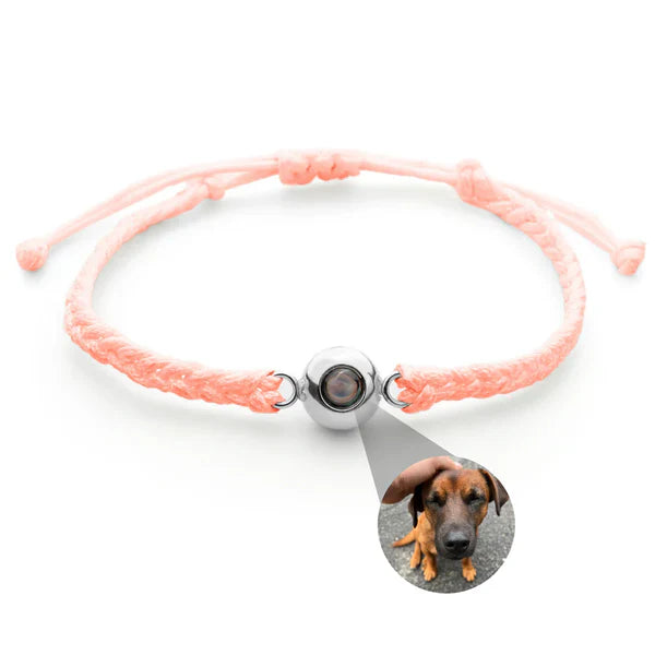 Personalized Circle Photo Bracelet