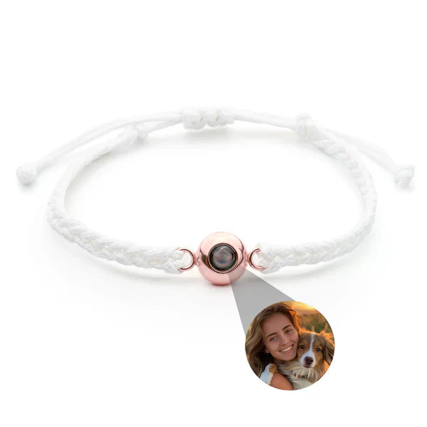 Personalized Circle Photo Bracelet