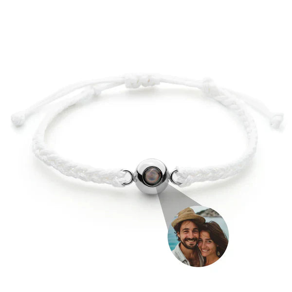 Personalized Circle Photo Bracelet